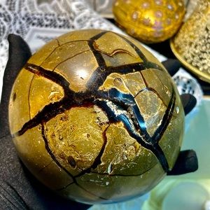 Beautiful huge Septarian Nodule 112mm